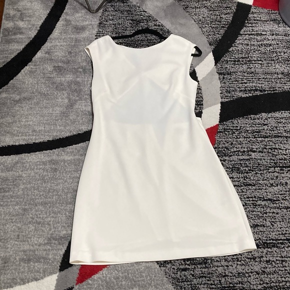 Theory Ivory Open Back Dress - Picture 2 of 7